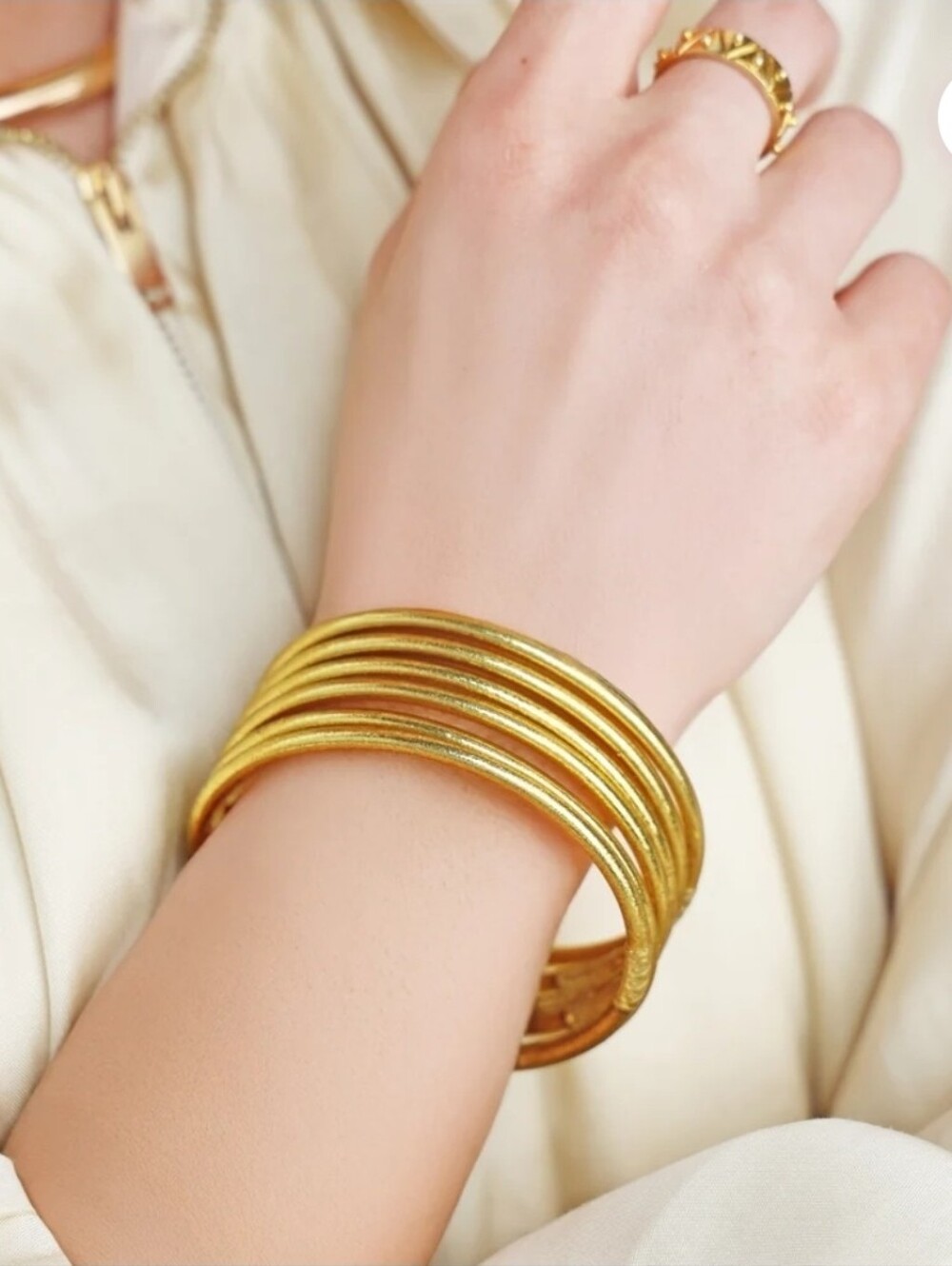 Aura Lumine All Weather Bangles Sold Out Online